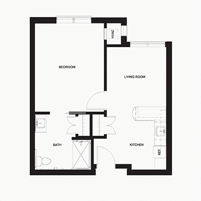 assisted living indigo floor plan thumbnail